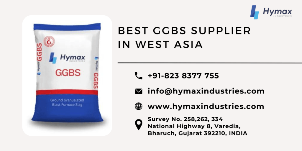 Best GGBS Supplier in West Asia